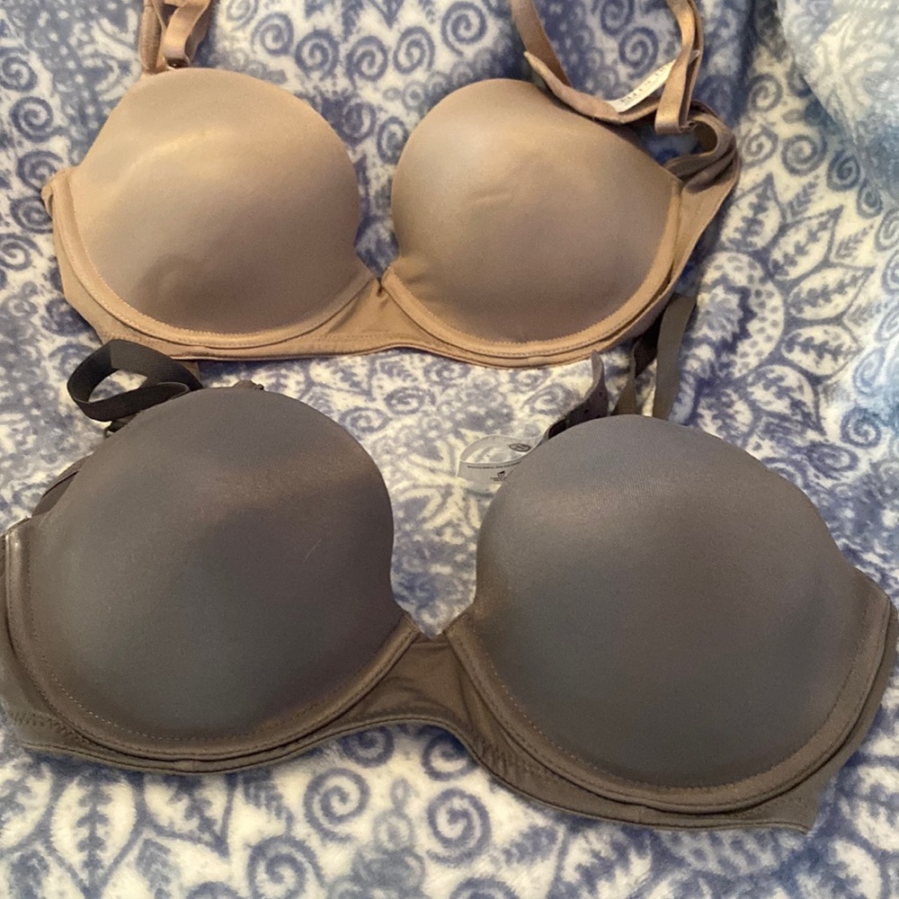 Ellen Tracy TShirt Bras 2pack